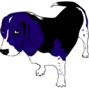 download Copper The Beagle clipart image with 225 hue color