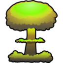 download Nuclear Explosion clipart image with 45 hue color