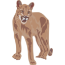 download Tiger clipart image with 0 hue color