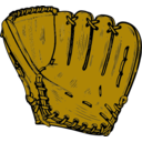 download Baseball Glove clipart image with 0 hue color