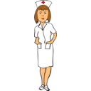 download Woman Nurse clipart image with 0 hue color