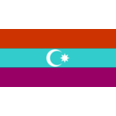 download Azerbaijan clipart image with 180 hue color