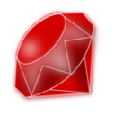 download Ruby clipart image with 0 hue color