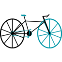 download Fixed Gear Bike clipart image with 0 hue color