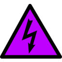 download Lightning clipart image with 225 hue color