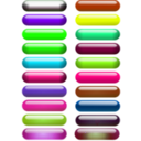 download Glossy Pill Buttons clipart image with 90 hue color