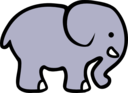 2d Cartoon Elephant