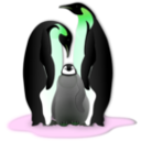download Pinguin Familie clipart image with 90 hue color