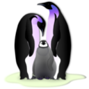 download Pinguin Familie clipart image with 225 hue color
