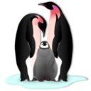 download Pinguin Familie clipart image with 315 hue color