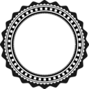 download Fancy Badge clipart image with 0 hue color