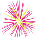 download Pink Fireworks clipart image with 0 hue color