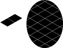 Pattern Diamond Inverted