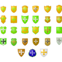 download The Coat Of Arms clipart image with 45 hue color