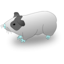 download Cavia Guinea Pig clipart image with 180 hue color