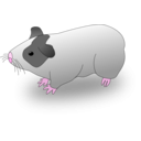 download Cavia Guinea Pig clipart image with 315 hue color