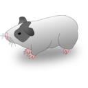 download Cavia Guinea Pig clipart image with 0 hue color