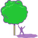 download Shady Tree clipart image with 45 hue color