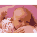 download Breastfeed clipart image with 0 hue color