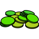 download Coins 3 clipart image with 45 hue color