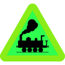 download Train Roadsign clipart image with 90 hue color