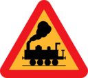 Train Roadsign