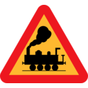 download Train Roadsign clipart image with 0 hue color