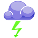 download Meteo Temporale clipart image with 45 hue color