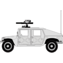 download Hummer 2 clipart image with 0 hue color