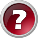 download Question Button clipart image with 135 hue color