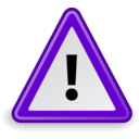 download Tango Dialog Warning clipart image with 270 hue color