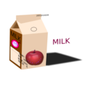 download Apple Milk clipart image with 270 hue color