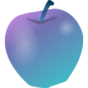 download Another Apple clipart image with 180 hue color