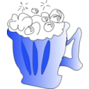 download Cool Foamy Beer clipart image with 180 hue color