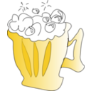 download Cool Foamy Beer clipart image with 0 hue color