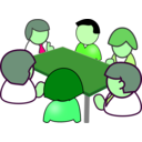 download Meeting clipart image with 90 hue color