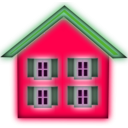 download Home3 Icon clipart image with 270 hue color