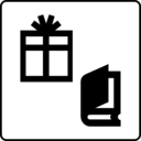 download Hotel Icon Has Gift Shop clipart image with 180 hue color
