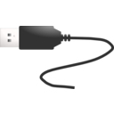 download Usb Plug clipart image with 135 hue color