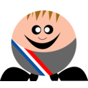 download Mayor clipart image with 0 hue color