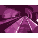 download Washington Dc Subway Station clipart image with 270 hue color