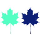 download Maple Leaves clipart image with 135 hue color