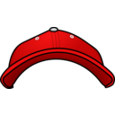 download Baseball Cap Front View clipart image with 0 hue color
