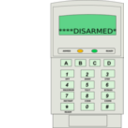 download Alarm Keypad clipart image with 45 hue color