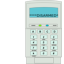 download Alarm Keypad clipart image with 90 hue color