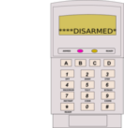 download Alarm Keypad clipart image with 315 hue color