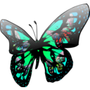 download Butterfly Effect clipart image with 135 hue color