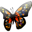 download Butterfly Effect clipart image with 0 hue color