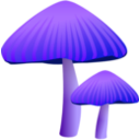 download Orange Mushroom clipart image with 225 hue color