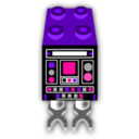 download Gongc Droid Lego clipart image with 270 hue color